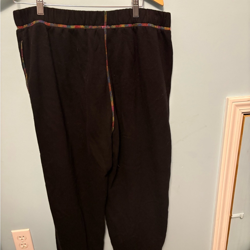 Inside Out 2 Adult Plus size Black Sweatpants - Picture 3 of 3